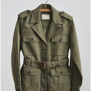 Banana Republic Olive Green Military Jacket